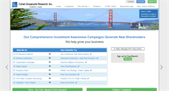 Desktop Screenshot of cohengrassroots.com